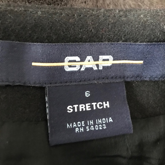 Gap black wool skirt - Picture 2 of 6